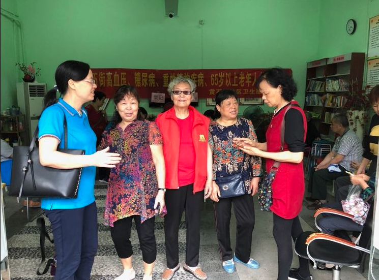 “关爱居民，健康卫生进社区”义诊活动
