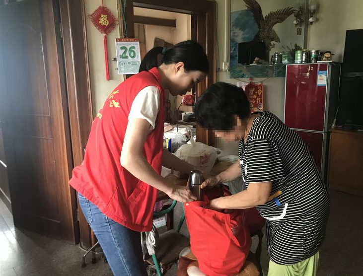 【黄石居养】关爱长者，让台风变得有温情