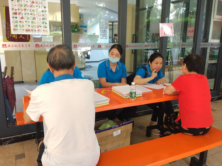 【黄石居养】“关爱居民，健康卫生进社区”下半年义诊活动
